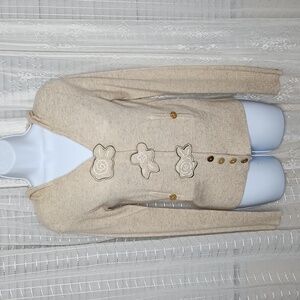 Anthropologie Knitted & Knotted Casimire &Wool Blend Hooded Cardigan SzXS